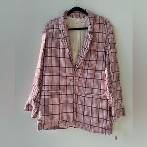 NWT Free People boyfriend blazer size M